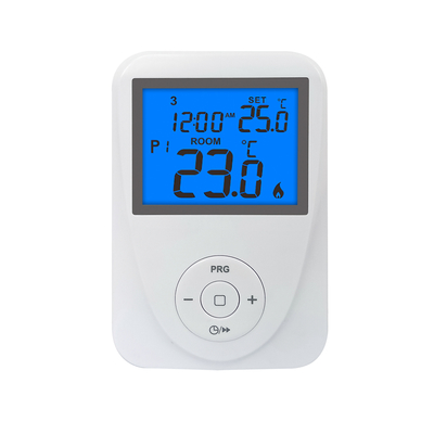 Sıcaklık Kontrolü için LCD 24Vac Dijital Kablolu 7 Gün Programlanabilir Termostat