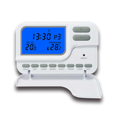 Yedi Gün Programlanabilir Dijital ABS Termostat Ekran Doğruluk 0.5 ℃