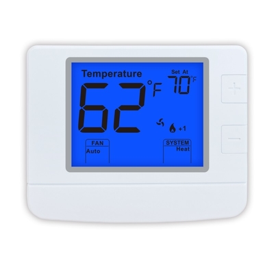 Riseem Multi Stage Air Conditioning Home Non Programmable Thermostat For HVAC System