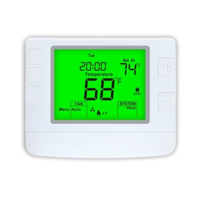 Riseem Omron Relay Heat Pump Programmable Air Conditioner Thermostat With Humidity Control