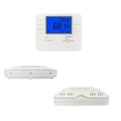 Single Stage Menu Drive Gas Configurable RF Programmable Room Thermostat 24V