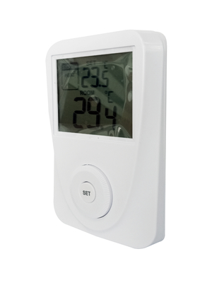 Works With Most Heating And Cooling Systems Electronic Room Thermostat For Indoor Temperature Control