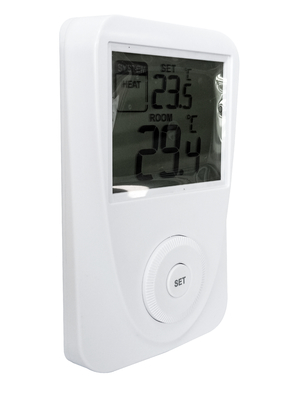 Works With Most Heating And Cooling Systems Electronic Room Thermostat For Indoor Temperature Control