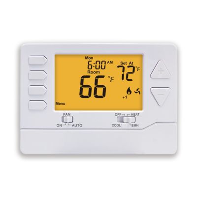 50/60Hz Non Programmable Thermostat Display Size 5.65 Sq.in. 3648mm2 Non-programmable