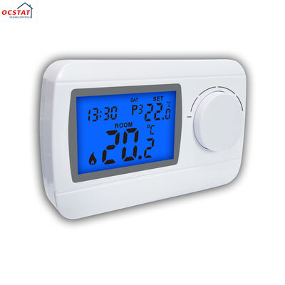 Works With Most Heating Systems RF Room Thermostat 868MHZ 7 DAY Programmable Wireless Temperature Controller for Commercial