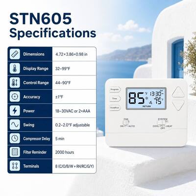 STN605 Miuputake Digital Control in Intelligent Temperature Controller for Precise Temperature Regulation