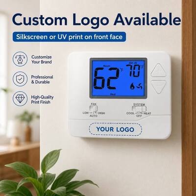 STN731 Adjustable PTAC Heat and Cool Apartment 24V Air Conditioning Simple Thermostat for Temperature Control