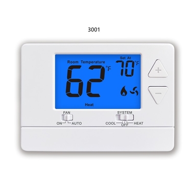 Reseem White Non Programmable 24V Electronic Room Thermostat With NTC Sensor
