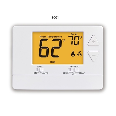Reseem White Non Programmable 24V Electronic Room Thermostat With NTC Sensor
