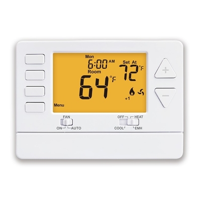 24VAC Non Programmable Heat Pump Heating Room Riseem Thermostat With NTC Sensor