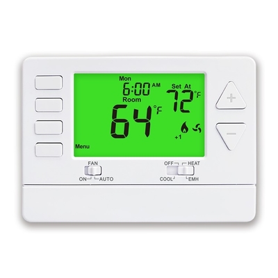 24VAC Non Programmable Heat Pump Heating Room Riseem Thermostat With NTC Sensor