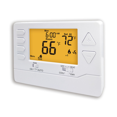 Riseem NTC Sensor 24V LCD 2 Heat 1 Cool Programmable Central Best Home Thermostat