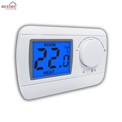 Riseem ISO Gas Boiler Room Non-programmable Thermostat For Floor Heating System 230V