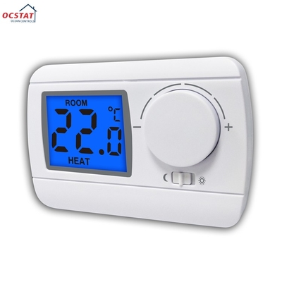 Riseem ISO Gas Boiler Room Non-programmable Thermostat For Floor Heating System 230V