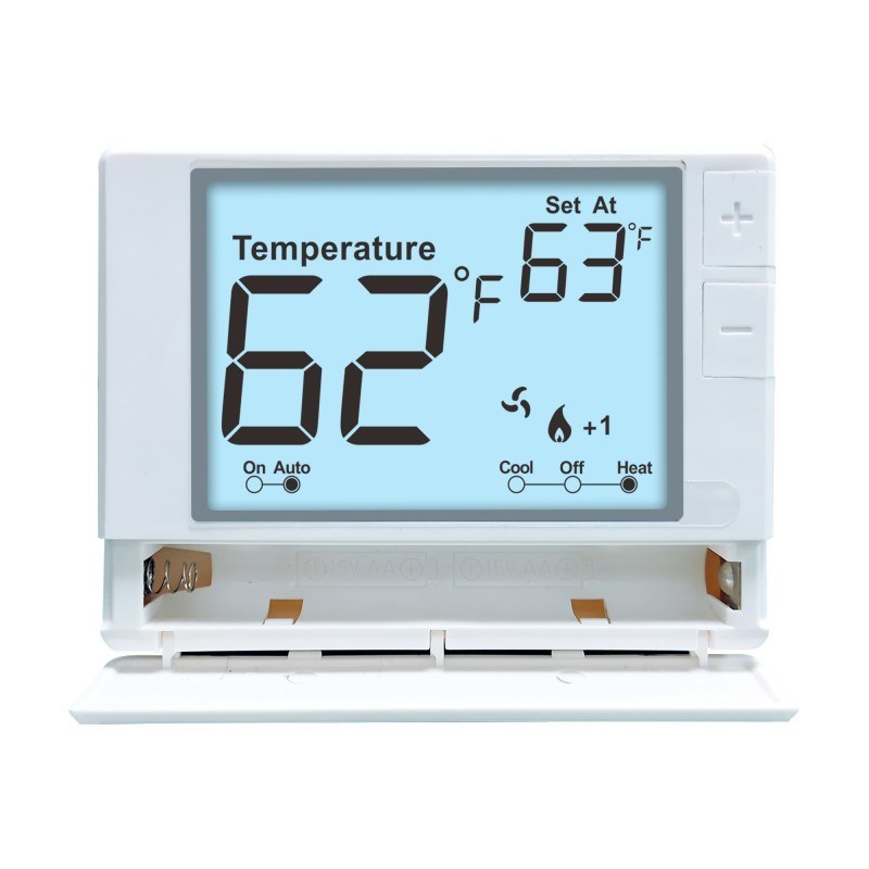 Riseem LCD Digital Display Wired Room Temperature heating thermostat Temperature Control Ranges 44°F 90°F