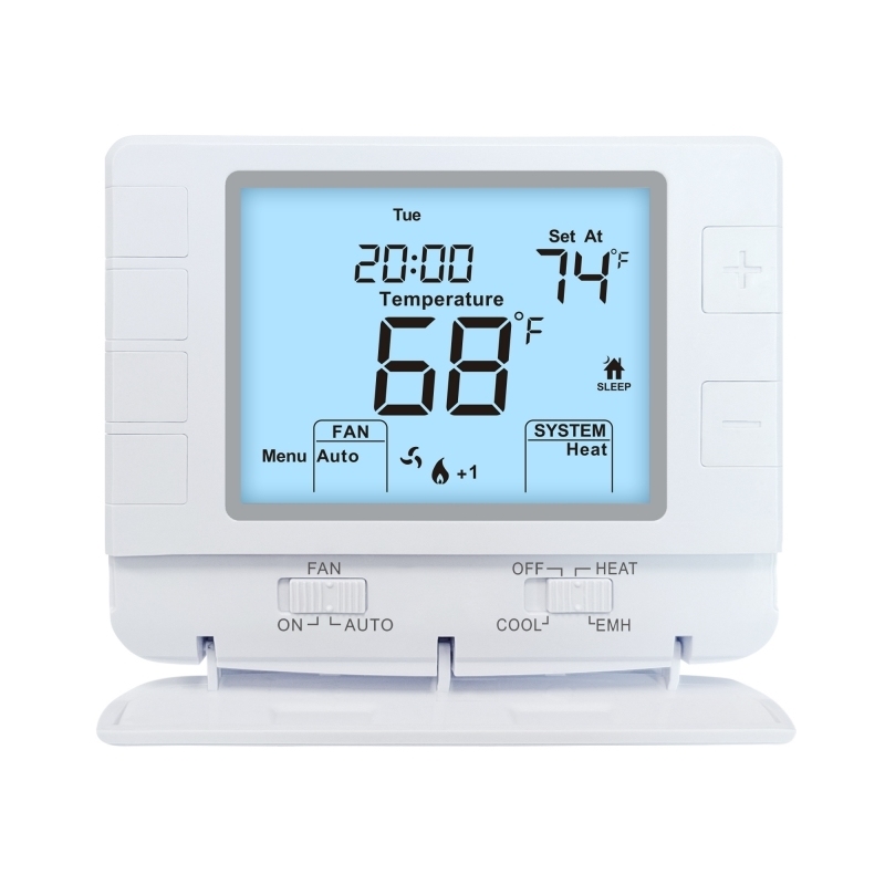 Riseem STN2320 Heat Pump Programmable Thermostat With Emergency Heat