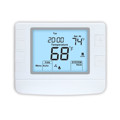 Riseem Isıtma ve Soğutma Düzenleme LCD Ekran Dijital Oda 24V Termostat Menü Çalıştırılabilir