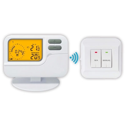Riseem Kablosuz Klima 230V RF Oda Haftalık Programlanabilir Termostat Klavye Kilitle