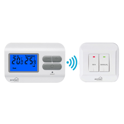 Riseem LCD su ısıtıcısı Elektronik Yer ısıtma termostatı 230V Yangın önleyici malzeme