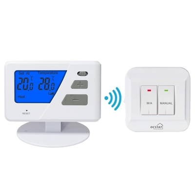 Riseem Omron Relay Isı Pompası Termostat / LED Sistem Göstergesi Dijital LCD Ekran Termostat