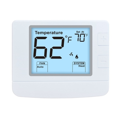 Riseem LCD Dijital 24V 1 Sıcaklık 1 Soğukluk Klima NTC Sensörüyle HVAC için programlanamayan Ev Termostatı