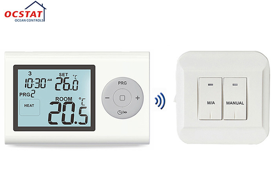 Kullanıcı Dostu Programlanabilir Elektronik Oda Termostatı Sıcaklık / Soğutma Tarzı Enerji tasarrufu için