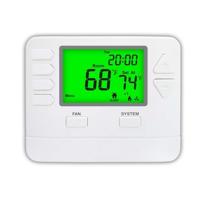 Riseem Yeni WFI 24V Dijital LCD 2 Heat 1 Cool Programlanabilir Isı Pompası Sıcaklık Denetleyicisi WiFi Termostat AC Alexa ile