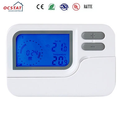 230VAC 7 Gün Programlanabilir Dijital Yer ısıtma odası Riseem Termostat HEAT/COOL anahtarı ile