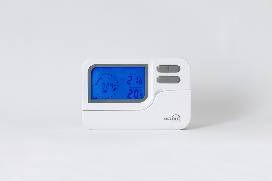 230V 7 Gün Programlanabilir Dijital Yer Isıtma Oda Termostat Multi Zaman Modu ve ABS malzemesi için