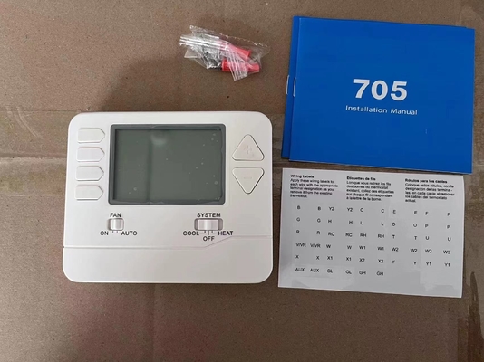Heatig Sistemi ile 24V Güç Kaynağı Dijital Programlanabilir Oda Termostatı