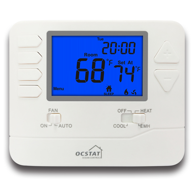 En iyi ısıtma performansı ve enerji tasarrufu için LCD Ekran ABS Oda Isıtma Termostat