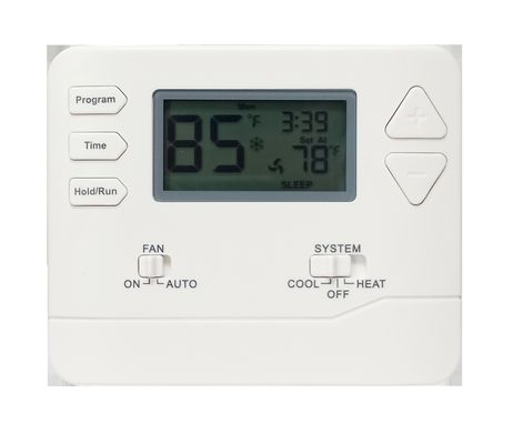 Enerji tasarrufu LCD ekranlı programlanabilir oda termostatı Odanın sıcaklığını verimli bir şekilde kontrol edin