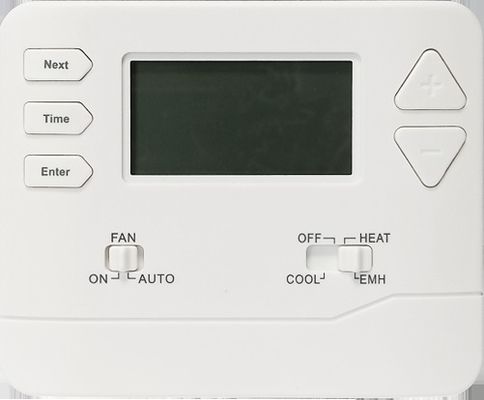 ± 1C Doğruluk ABS Oda Isıtma Termostatı Tam Sıcaklık Düzenlemesi Enerji Verimliliği