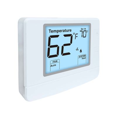 24V 2 Isıtma 2 Soğutma Programlanamayan Dijital Fan Coil Oda Termostatı