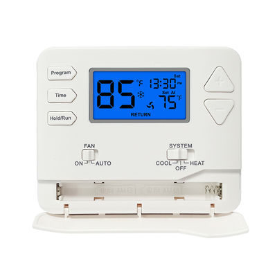 Riseem Cooling Electronic Room Thermostat with Display Size 2.08 Sq.in. 1344mm2 and 2H/2C Stages H/C -Conventional
