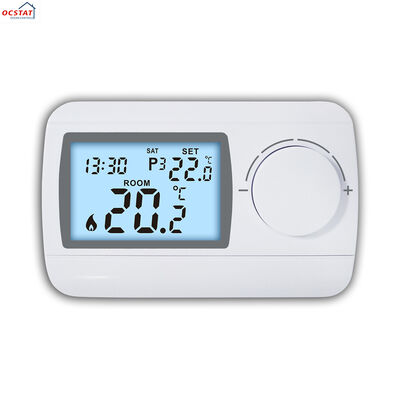 230V 7 Gündüz Kazan Odası Kablolu Termostat, Kazan Odası Isıtmasını ve Enerji Tasarrufu'nu Desteklemek İçin Kesin Bir Sıcaklık İzleme ve Kontrolü Sağlar