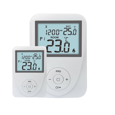 Geniş LCD Ekranlı Dijital Oda Gaz Kazanı Termostatı CE