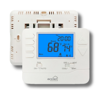 2 Isı 1 Soğuk Isı Pompası Odası Programlanabilir Termostat Mutfak / Banyo 24 V