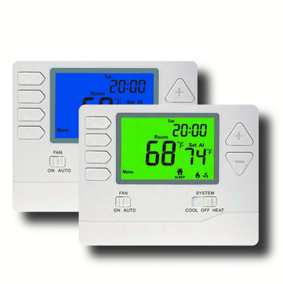 Dokunmatik Panel Kolay Kullanım ile Çok Fonksiyonlu HVAC Otel Oda Termostatı