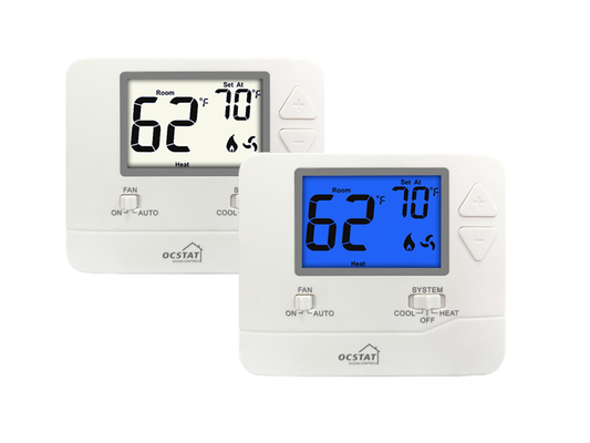 Riseem Ev Kablolama 24v Dijital DC HVAC Programlanamayan Termostat Klima için