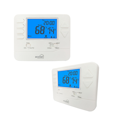 Haftalık Programlanabilir ABS 24V Isı Pompası Termostatı
