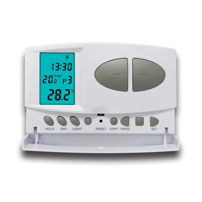 Riseem LCD Ekranı 7 Gün Programlanabilir Oda Termostatı Omron Relay ile