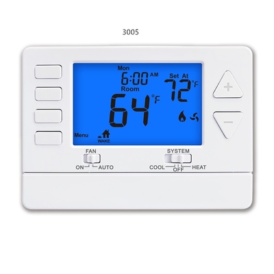 Riseem Dijital LCD 24V Programlanabilir 1 Sıcaklık 1 Soğukluk Klima Termostat
