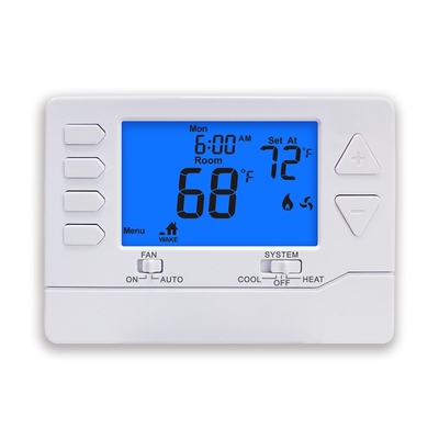 Riseem Programlanabilir 24V 1 Sıcaklık 1 Soğuk Hava Kondisyonu HVAC Sistemi için Termostat