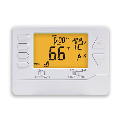 Riseem NTC Sensörü 24V LCD 2 ısı 1 soğuk Programlanabilir Merkezi En İyi Ev Termostatı