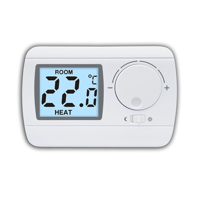 Riseem 230V Programlanamayan Kablolu Oda Isıtma Termostatı LCD Ekranla