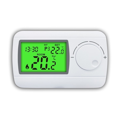 Riseem 230V HVAC sistemi için haftalık programlanabilir ABS kablolu dijital kazan termostatı