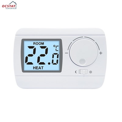 Riseem 230V LCD ABS HVAC Sistemi Termostat 1 derece doğruluk Ev gaz kazanları için