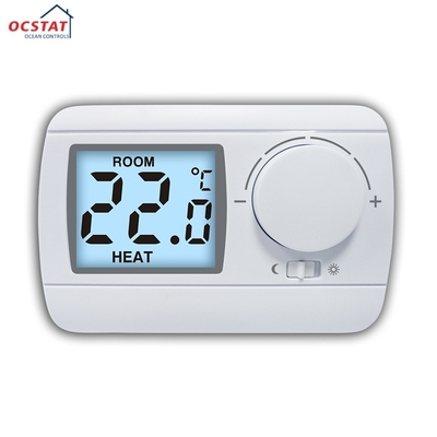 Riseem 230V AC 50Hz Kablolu Isıtma Termostatı Kazan Odası HVAC Sistemi