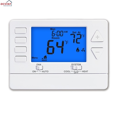 Riseem Beyaz ABS Elektronik Programlanabilir Klima Termostat 1 Sıcaklık 1 Soğuk